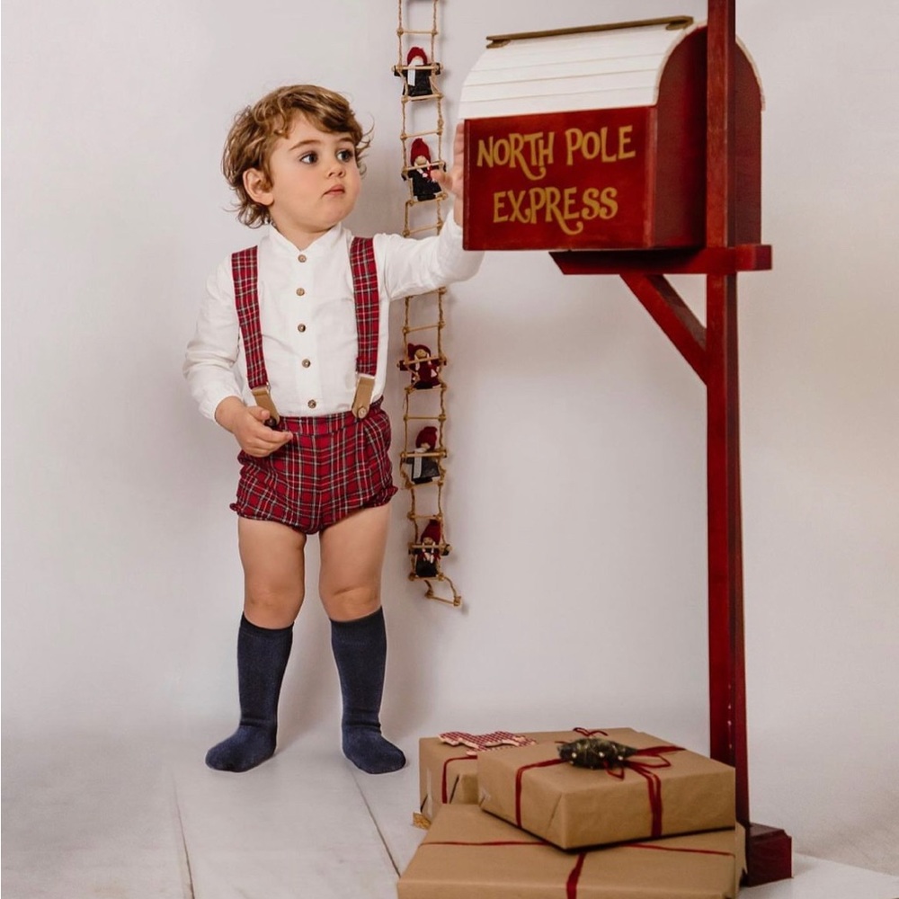Baby boy Christmas outfit